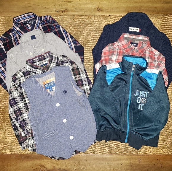 Multiples Other - EUC BOYS 2T Shirt Bundle Lot Ralph Lauren...